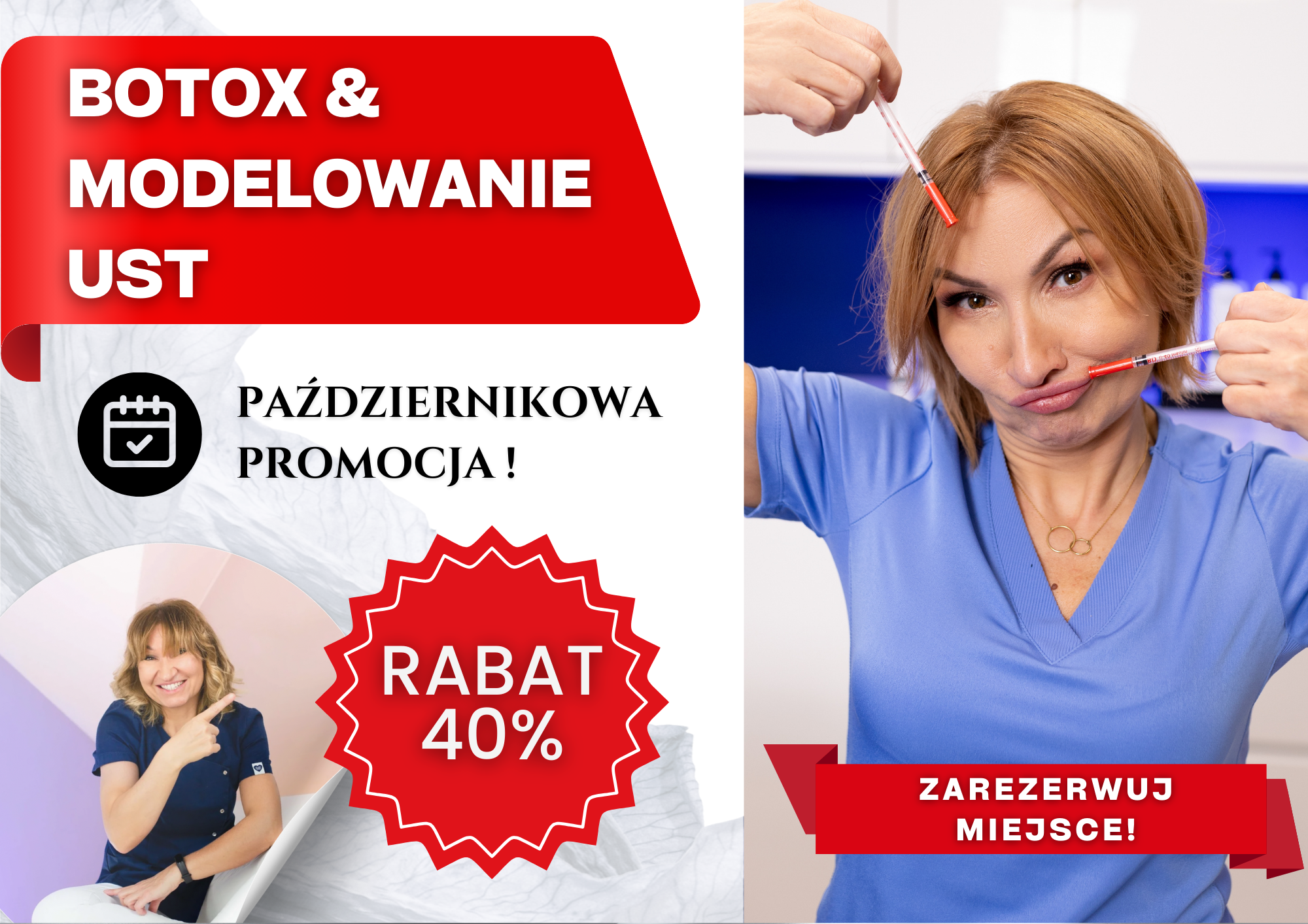 Modelowanie ust/btx w PROMOCYJNEJ cenie!